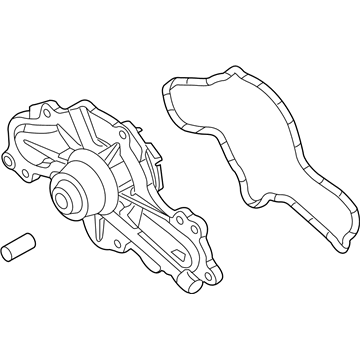 Lincoln DG1Z-8501-D Water Pump Assembly