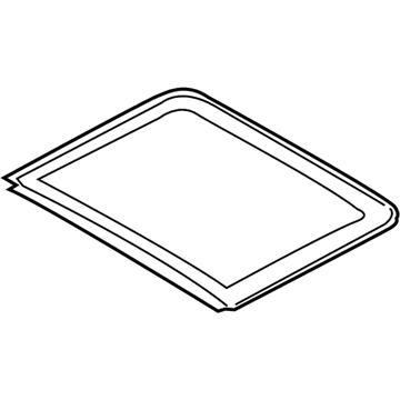 Lincoln FA1Z-58500A18-B Sunroof Glass