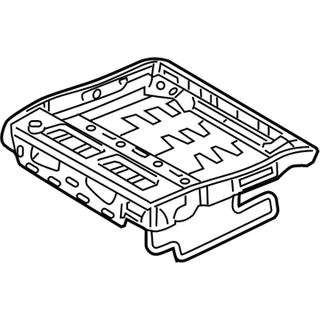 Ford AE5Z-5463100-A Frame And Spring - Front Seat Cushion