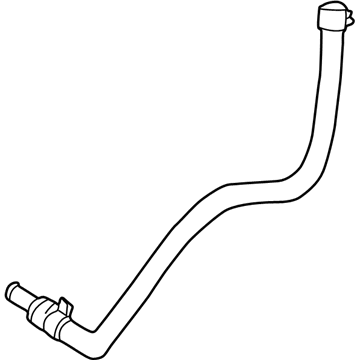 Mercury F77Z-3A713-CA Reservoir Hose