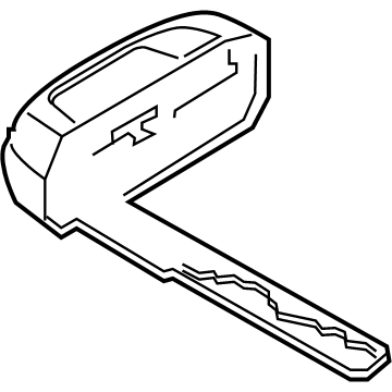 Ford HS7Z-9922053-A Blank Key