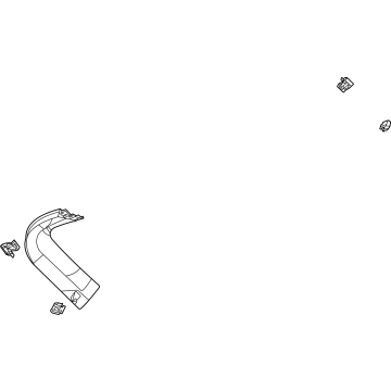 Ford LJ8Z-5842410-AB MOULDING