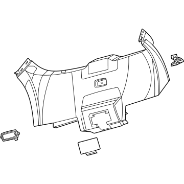 Ford LJ8Z-5842906-AD TRIM - TAILGATE