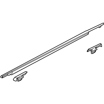 Lincoln AE9Z-7421453-B Belt Molding