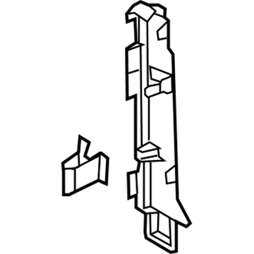 Ford BB5Z-78044C60-AC Cowl Kick Panel