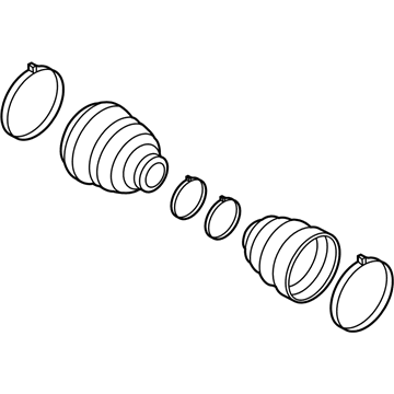 Lincoln 7T4Z-3A331-B Boot Kit