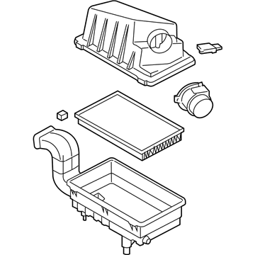 Ford 2M5Z-9600-AA Air Cleaner Assembly