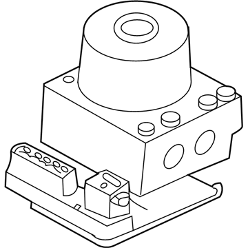 Ford 5L8Z-2B373-AC ABS Control Unit