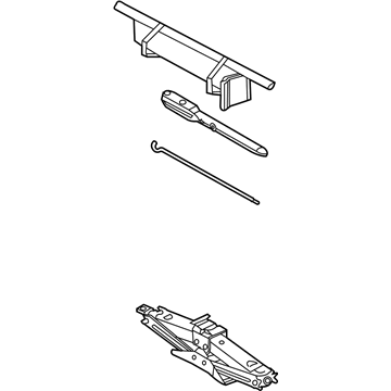 Mercury 8L2Z-17085-AB Jack Assembly