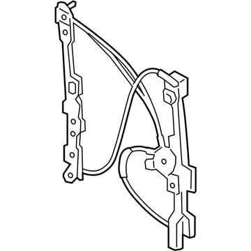 Lincoln JL1Z-7823208-A Window Regulator