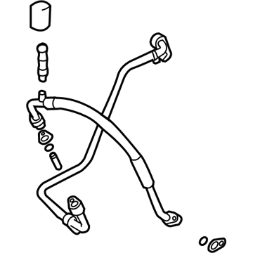 Ford BR3Z-19D742-B Return Hose