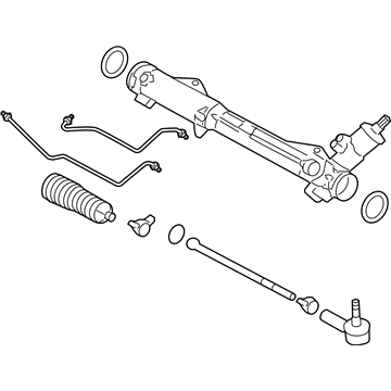 Ford Mustang Rack And Pinion - 9R3Z-3504-CRM