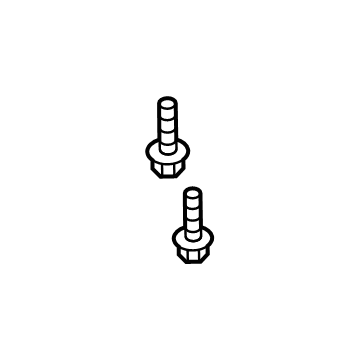 Ford -W505276-S439 Mount Bracket Screw