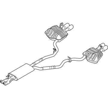 Ford Explorer Muffler - L1MZ-5230-E