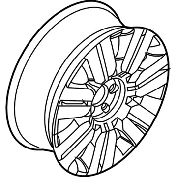 Ford 9A1Z-1007-A Wheel Assembly