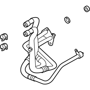 2023 Ford Escape Automatic Transmission Oil Cooler Line - LX6Z-7R081-B