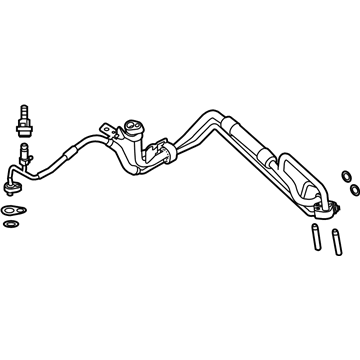 Ford DA8Z-19A834-D Evaporator Tube