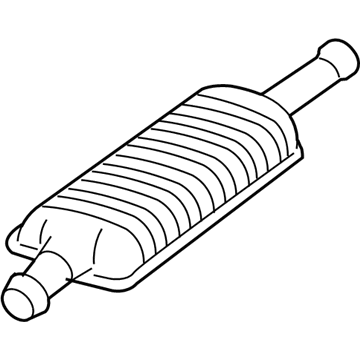 Ford 5L8Z-5230-BA Muffler