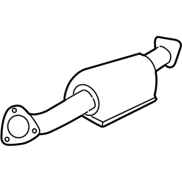 Ford 5L8Z-5E256-AB Exhaust Pipe