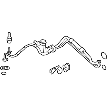 Ford DA5Z-19A834-A Evaporator Tube