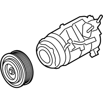 Ford FB5Z-19703-D Compressor Assembly