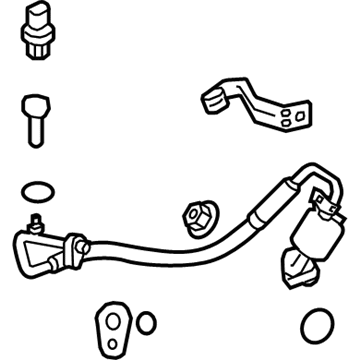 2016 Lincoln MKT A/C Hose - HG1Z-19972-A