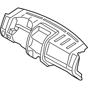 Ford 8L8Z-7804320-AB Instrument Panel