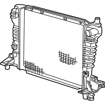 Lincoln LS Radiator - H2MZ-8005-AA