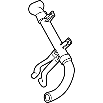 Ford 3W4Z-8286-CB Lower Hose