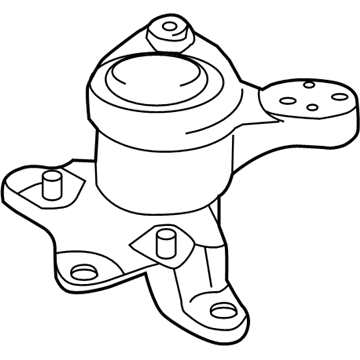 Ford BG9Z-6038-A Engine Front Support Bracket