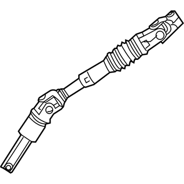 2010 Ford Focus Steering Shaft - 8S4Z-3B676-A