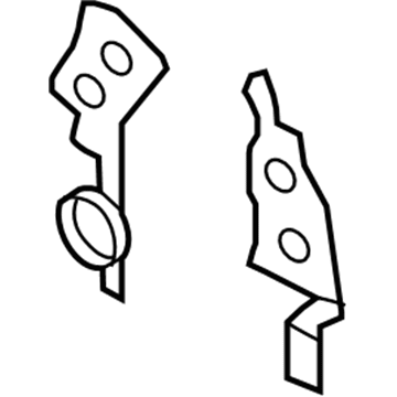 1996 Ford F-350 Timing Cover Gasket - F4TZ-6020-BB