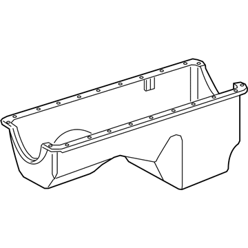 2000 Ford E-350 Super Duty Oil Pan - YC3Z-6675-A