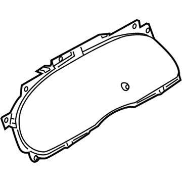 Ford 9C2Z-10887-A Cluster Lens