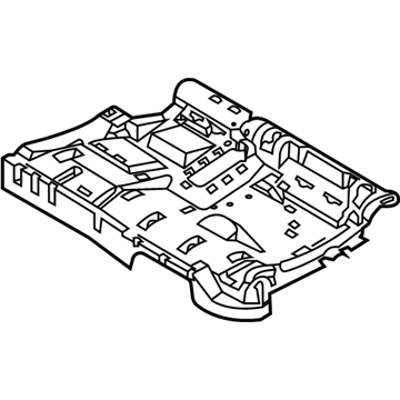 Ford LJ6Z-7862580-G SUPPORT - FRONT SEAT CUSHION