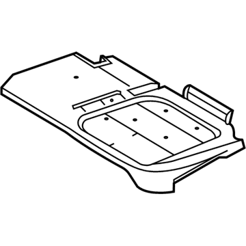 Ford LJ6Z-7863841-E Seat Cushion Pad