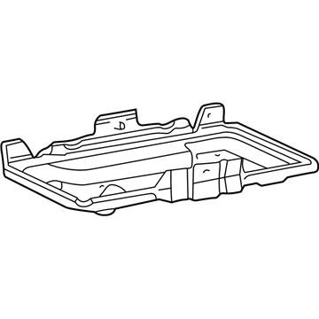 1996 Ford E-250 Econoline Battery Tray - F2UZ10732A