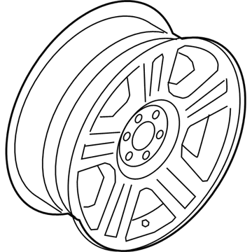 Ford 4L3Z-1007-DA Wheel