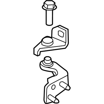 Ford BB5Z-7826810-C Lower Hinge