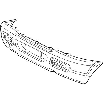 Ford 4L2Z-17D957-CAPTM Bumper Assembly - Front