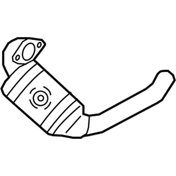 2018 Ford Fusion Catalytic Converter - GD9Z-5E213-A