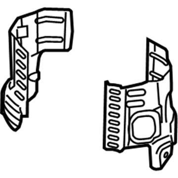 Mercury 7T4Z-5E258-A Heat Shield