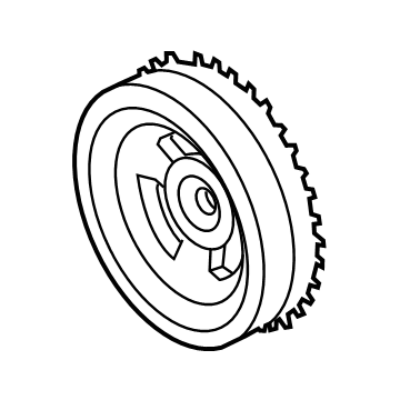 Ford LX6Z-6312-A Crankshaft Pulley