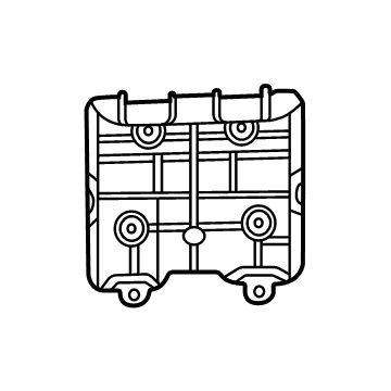 Ford LJ6Z-14D189-C Blind Spot Radar Bracket