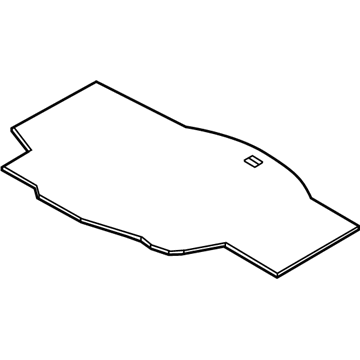 Lincoln DP5Z-5413046-BB Floor Cover