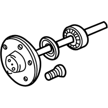 Mercury 3L2Z-4234-AB Axle Shaft