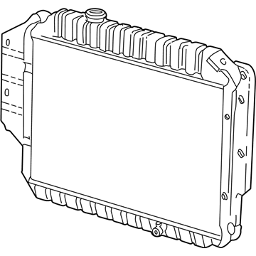 Ford 9C2Z-8005-A Radiator Assembly