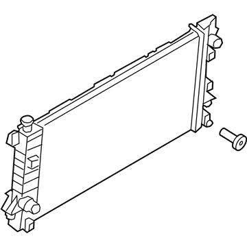 Ford CL3Z-8005-A Radiator Assembly