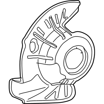 Ford 7C3Z-2B159-A Splash Shield