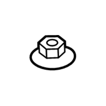 Ford -W714712-S440 Center Seat Belt Nut